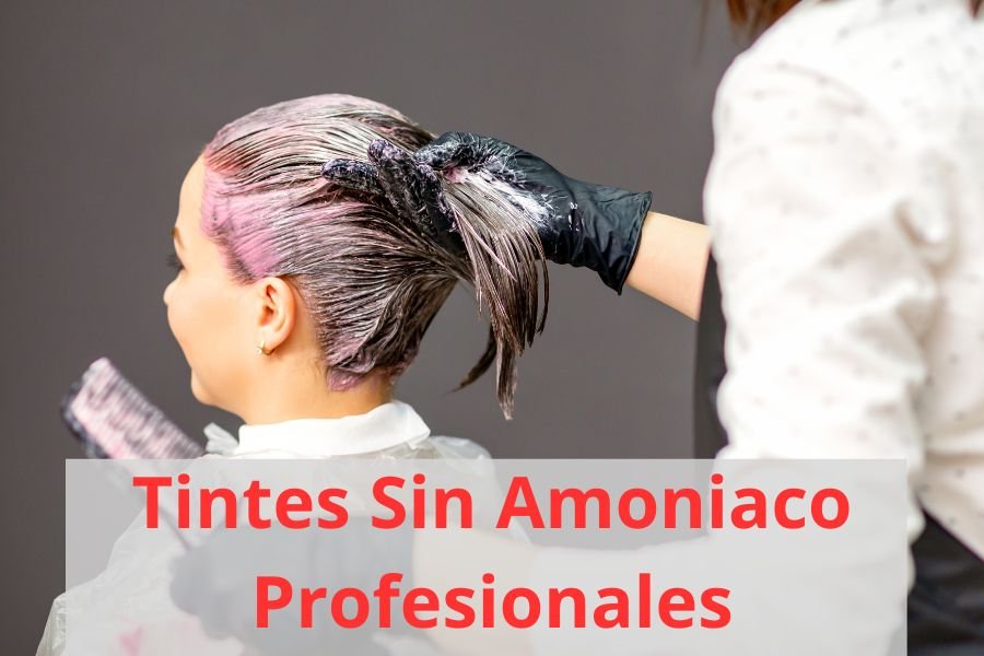 Tintes sin amoniaco profesionales